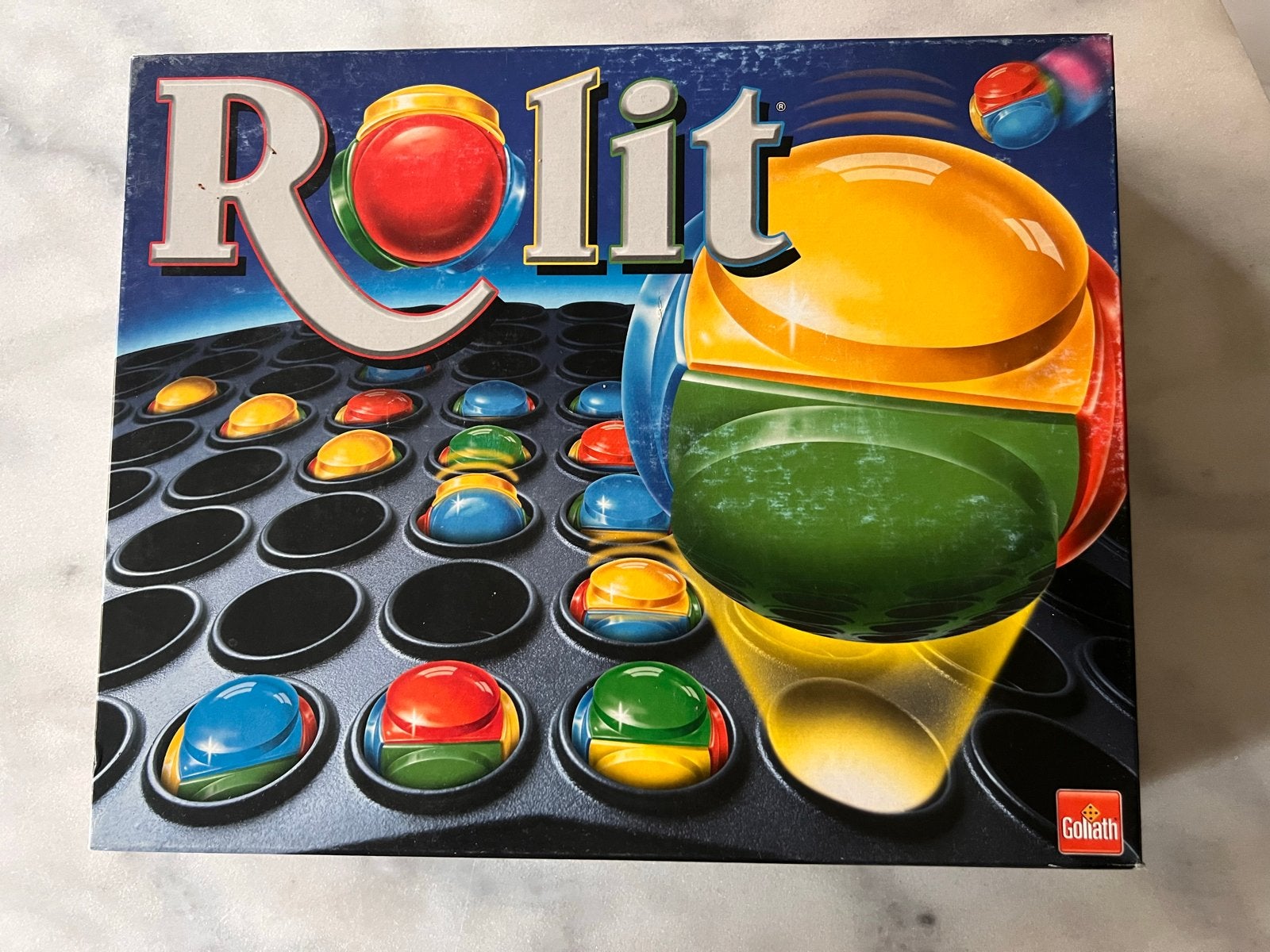 Rolit bordspel van Goliath - Strategisch en kleurrijk, Hobby en Vrije tijd, Gezelschapsspellen | Bordspellen, Drie of vier spelers