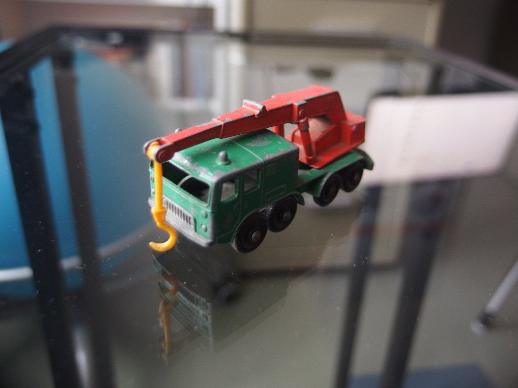 Matchbox 8 Wheel Crane no 30 (1965-1969), Ophalen of Verzenden, Gebruikt, Bus of Vrachtwagen