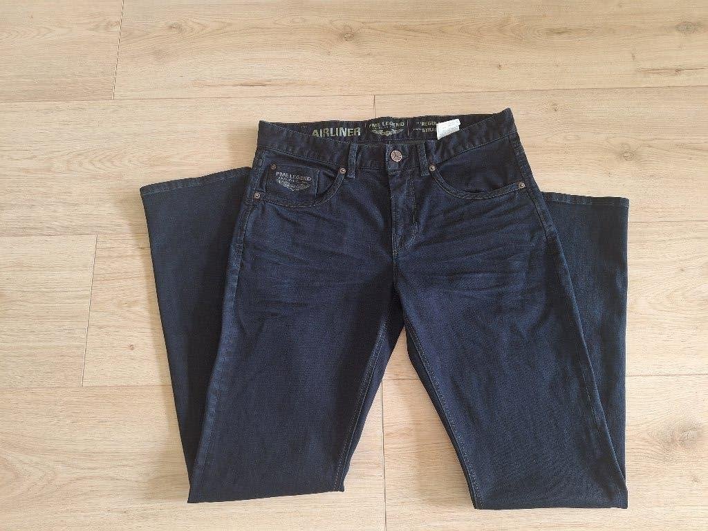 PME Heren jeans Airliner W33 / L34 Donkerblauw, Kleding | Heren, Spijkerbroeken en Jeans, Blauw, Ophalen of Verzenden, Zo goed als nieuw