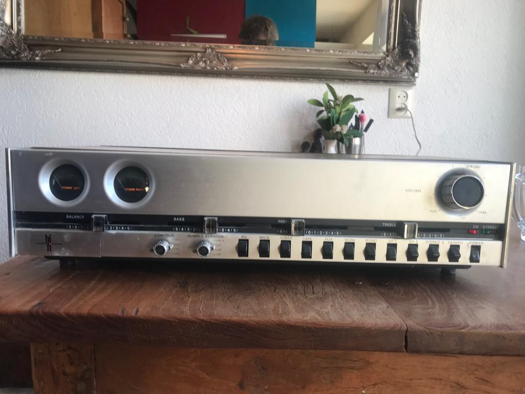 Philips 22RH521 versterker, Audio, Tv en Foto, Versterkers en Receivers, Ophalen, Gebruikt, Minder dan 60 watt, Overige merken