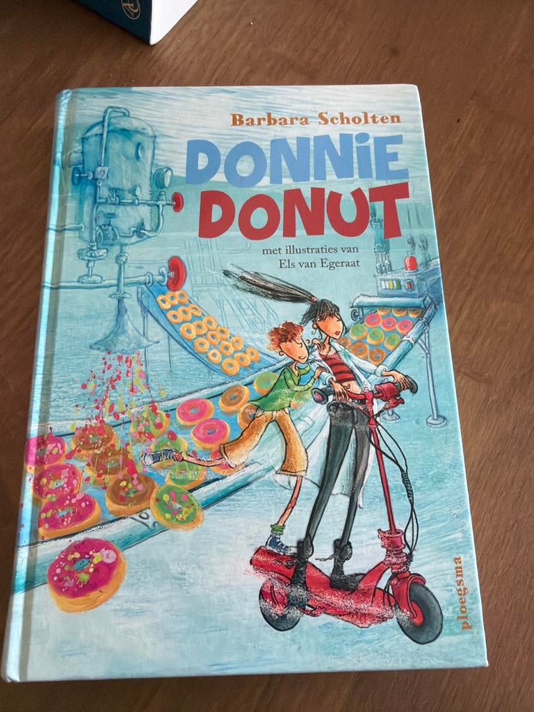 HKR.  Barbara Scholten - Donnie Donut, Boeken, Fictie algemeen, Ophalen of Verzenden, Zo goed als nieuw, Barbara Scholten