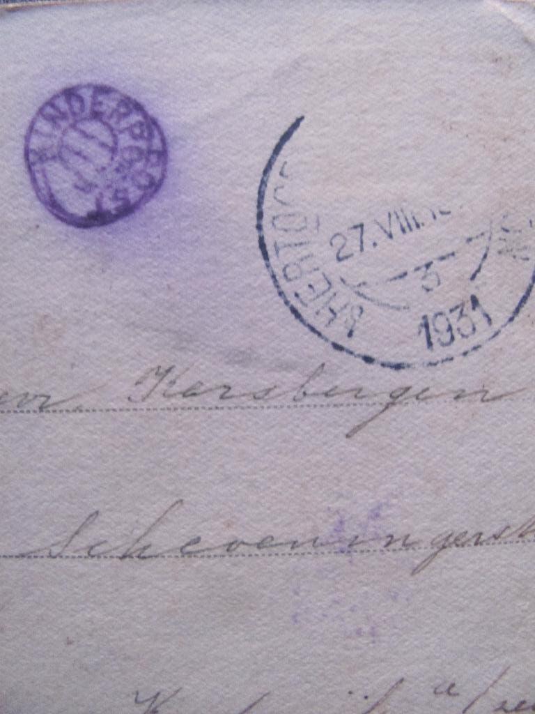 's-Hertogenbosch 1931 poststempel kinderpost, Ophalen of Verzenden, Gestempeld