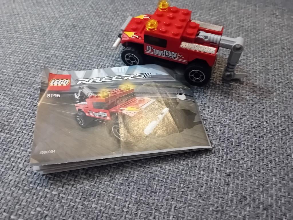 Lego Racers Turbo Tow 8195, Kinderen en Baby's, Speelgoed | Duplo en Lego, Zo goed als nieuw, Lego, Complete set, Compleet, Racers
