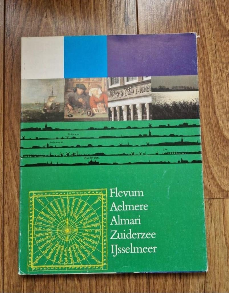 Flevum, Almere, Almari, Zuiderzee, IJsselmeer Boek, Ophalen of Verzenden, 20e eeuw of later, Gelezen, Onbekend