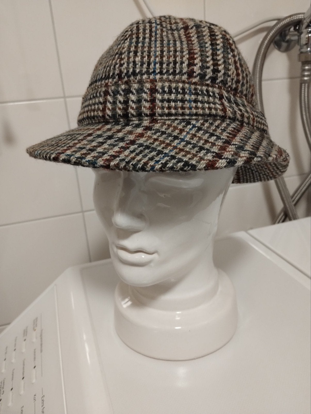 Vintage Christys London twee deerstalker hat, Kleding | Heren, Hoeden en Petten, Ophalen of Verzenden, Zo goed als nieuw