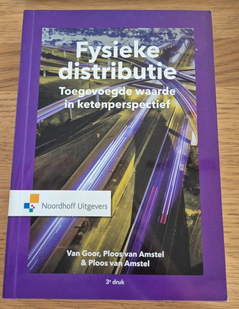 Fysieke distributie 3e druk, Boeken, Ophalen of Verzenden