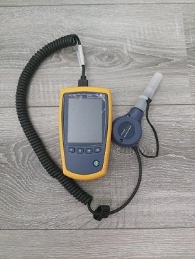 Fluke FI-500 Fiberinspector te koop,, Ophalen of Verzenden, Gebruikt, Overige meters