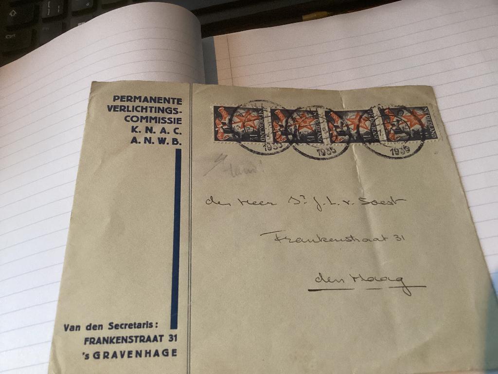 No2030 Venlo 27-5-1935 Nederland jaargangen fdc 1963 tm, Ophalen, Beschreven, Nederland