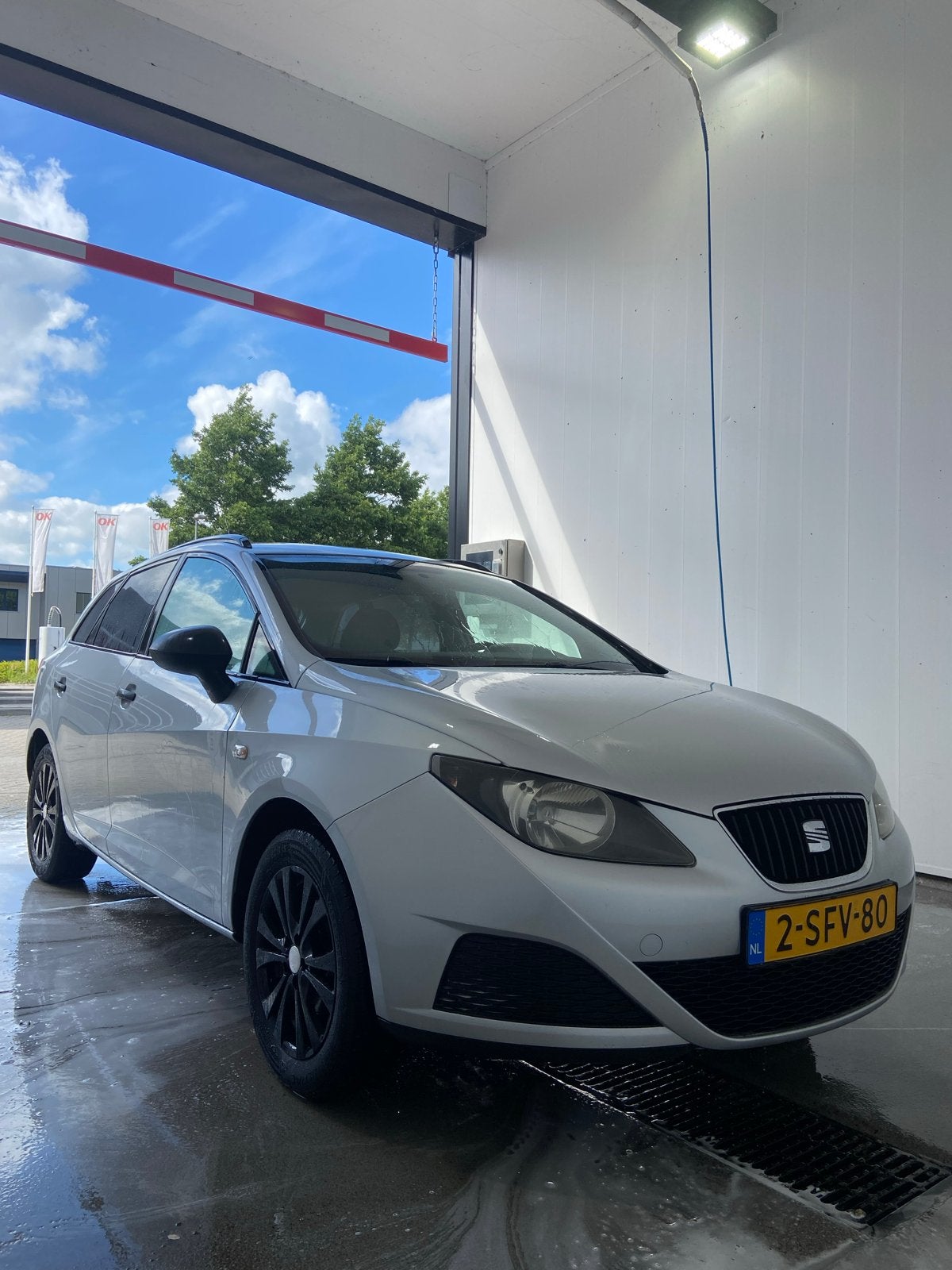 Seat Ibiza 1.4 63KW ST 2011 Grijs, Auto's, Voorwielaandrijving, Euro 5, Stof, 40 €/maand