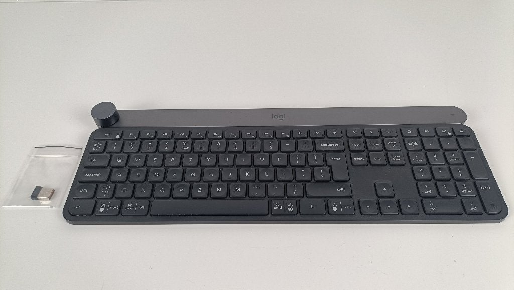 Logitech Craft toetsenbord, Oplaadbaar, Gebruikt, Ophalen of Verzenden, Draadloos