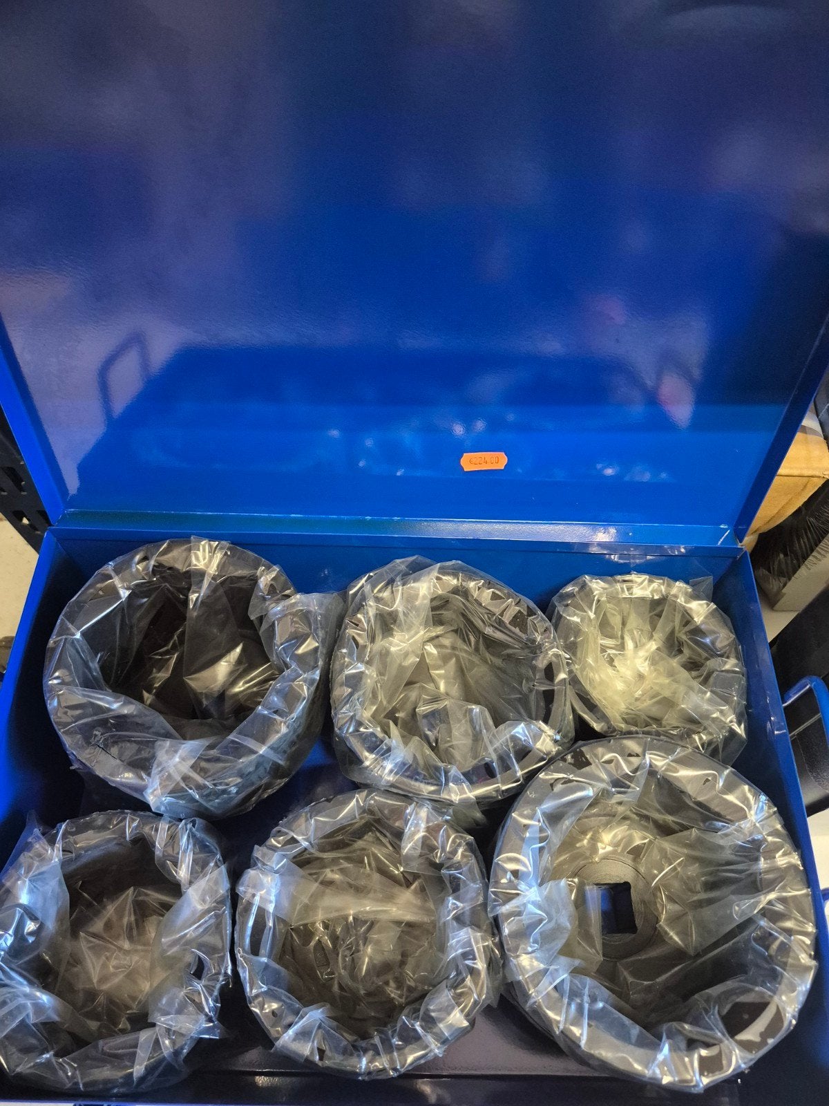 grote krachtdoppenset 6 delig nieuw!, Ophalen of Verzenden, Nieuw