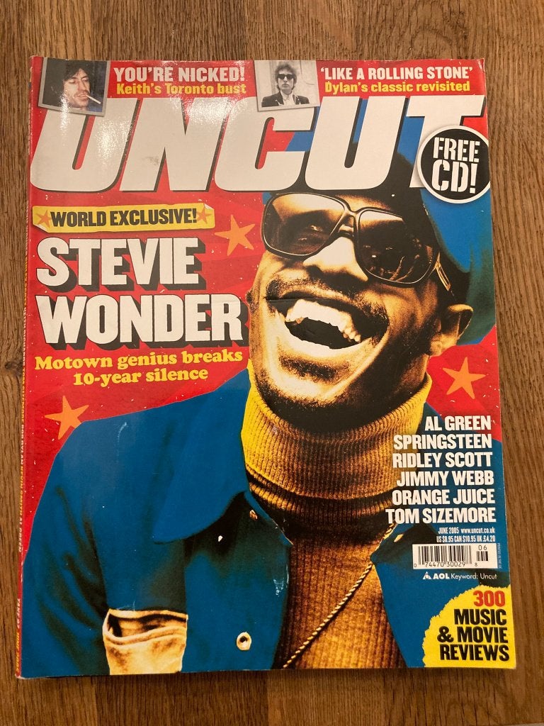 Uncut Stevie Wonder Rolling Stones Bruce Springsteen Bob Dyl, Ophalen of Verzenden, Gelezen, Muziek, Film of Tv