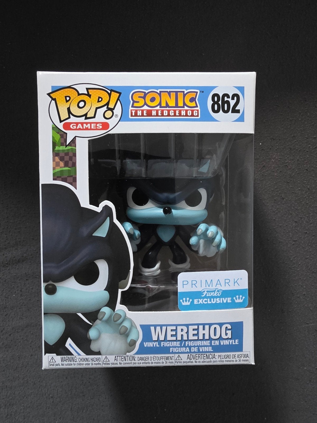 Funko Pop! Sonic The Hedgehog 862 Werehog Primark Exclusive, Ophalen of Verzenden, Nieuw