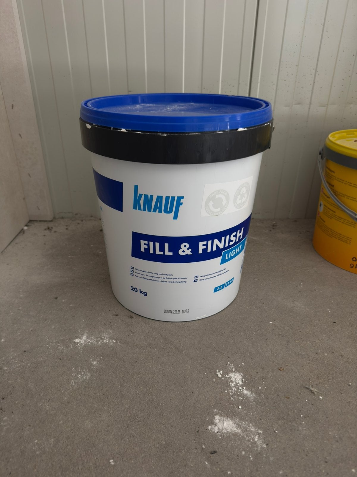 Knauf fill and finish gipsplaat vuller, Ophalen of Verzenden, Zo goed als nieuw, Wit