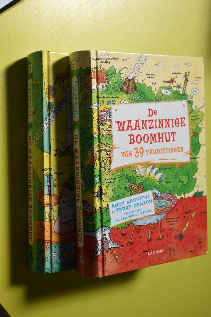 De Waanzinnige Boomhut deel 3 en 8- A. Griffits, A, Griffits, Ophalen of Verzenden, Zo goed als nieuw, Fictie
