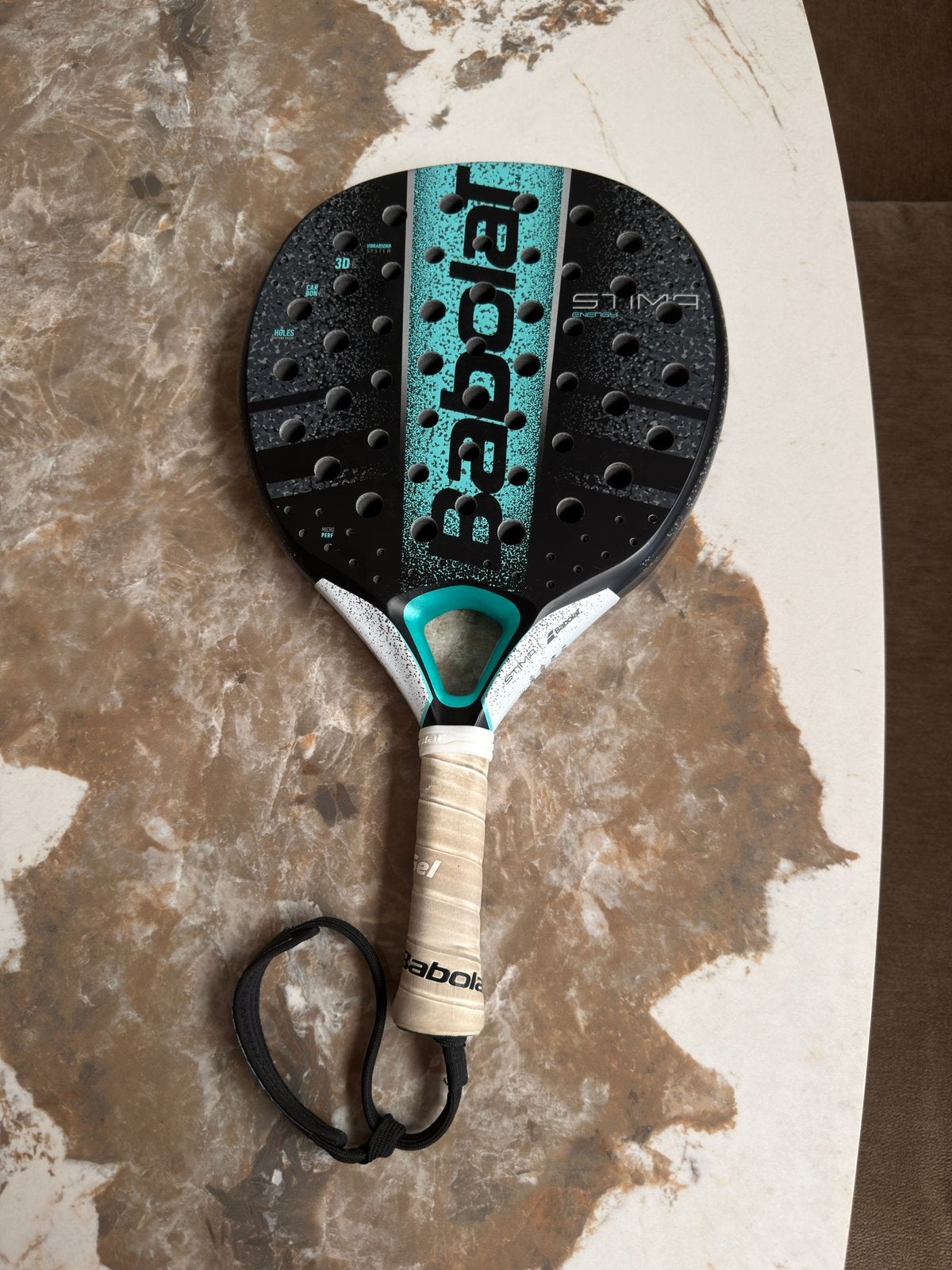 Babolat stigma energy vrouwen padel racket zgan, Ophalen of Verzenden, Zo goed als nieuw, Zilver, Overige merken