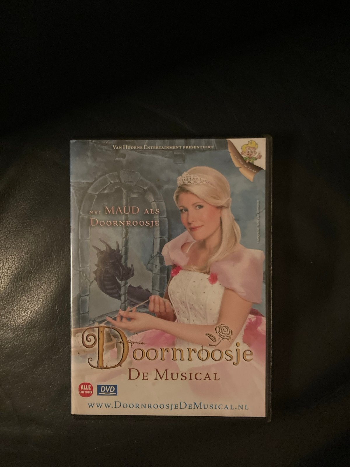 Doornroosje De Musical DVD - Met Maud als Doornroosje, Gebruikt, Alle leeftijden, Sprookjes, Film