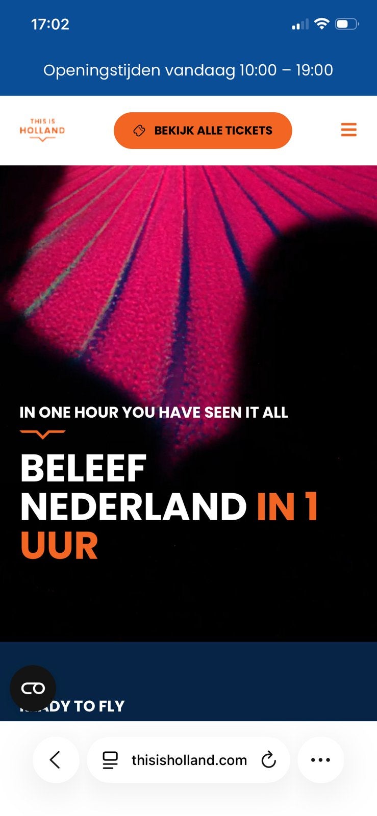 Tickets this is holland, Tickets en Kaartjes, Twee personen