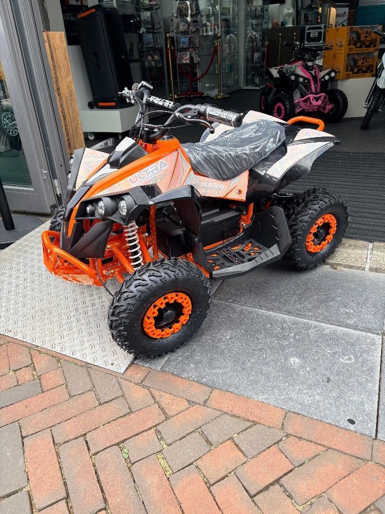 Ultra Motorcross Quad 1200W Elektrisch Oranje | Gemonteerd, ., Nieuw, Ophalen of Verzenden, .