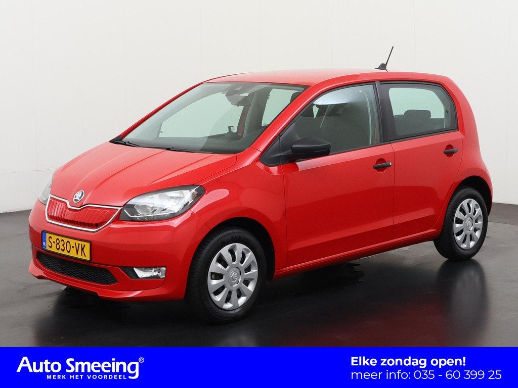 Skoda Citigo e-iV EV Ambition | Stoelverwarming | Parkeersen, Auto's, Skoda, Stof, Electronic Stability Program (ESP), Citigo