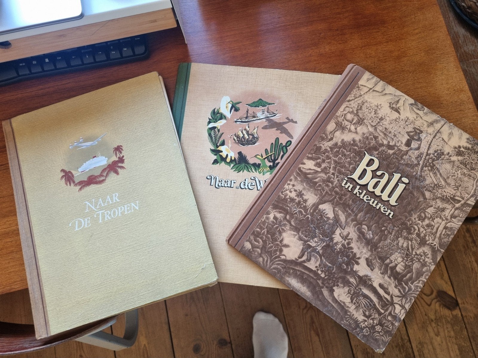 Douwe Egberts Reisboeken: Naar de Tropen, Bali, Naar de West, Douwe Egberts, Ophalen of Verzenden, Reisgids of -boek, Azië