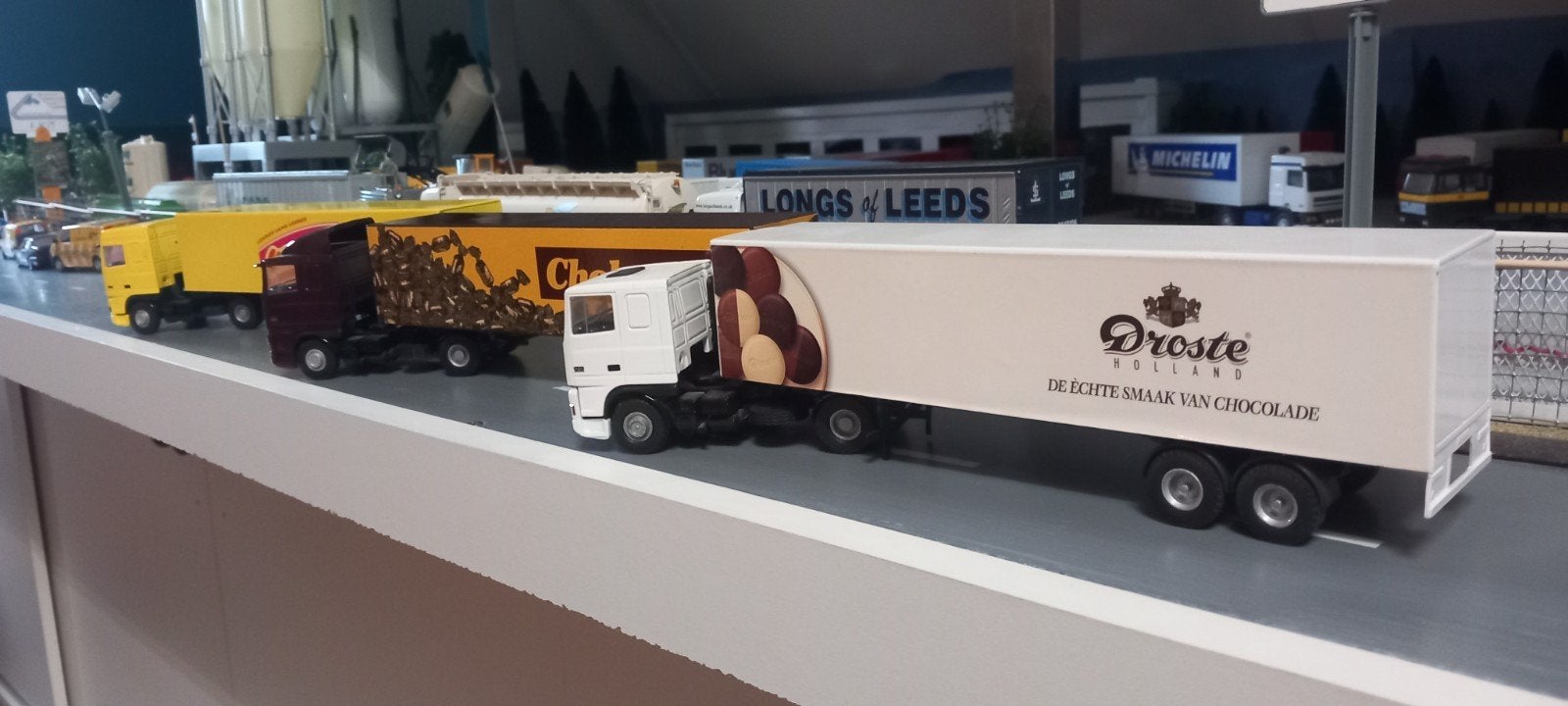 3X DAF 1/50, Ophalen of Verzenden, Bus of Vrachtwagen, Lion Toys