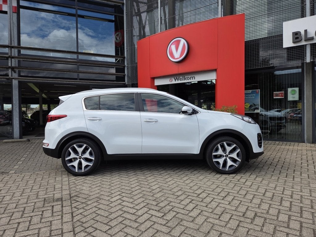 Kia Sportage 1.6 GDI DynamicLine I Trekhaak I Climate I Crui, Auto's, Keurmerk '100% Onderhouden', 12 maanden, Stof, Gebruikt