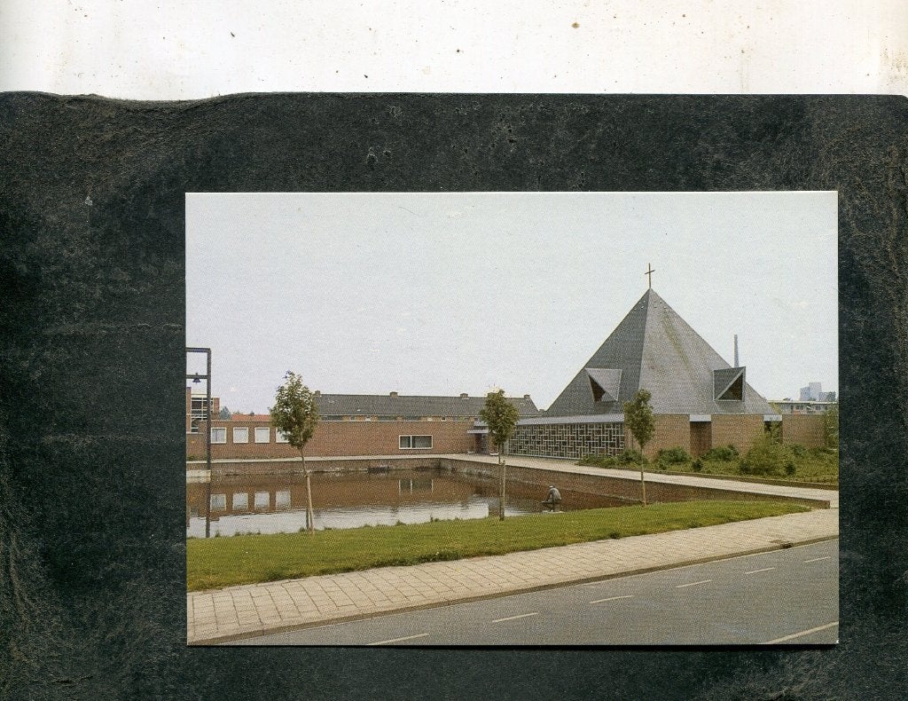Ansicht Woerden - Kruiskerk, Verzenden, 1980 tot heden, Ongelopen, Utrecht