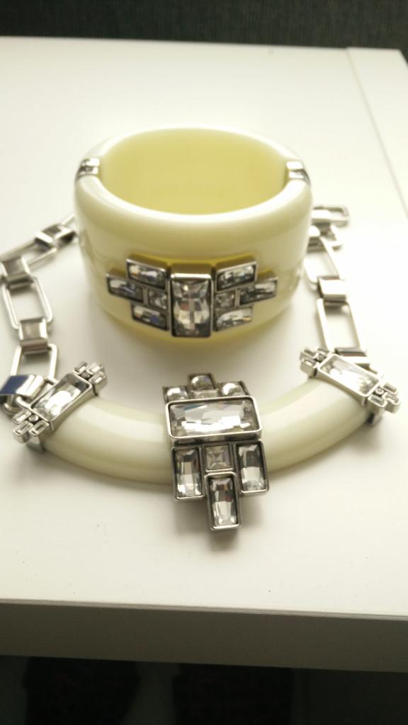 set armband en ketting Dyrberg & Kern, Verzenden, Nieuw, Overige kleuren, Kunststof