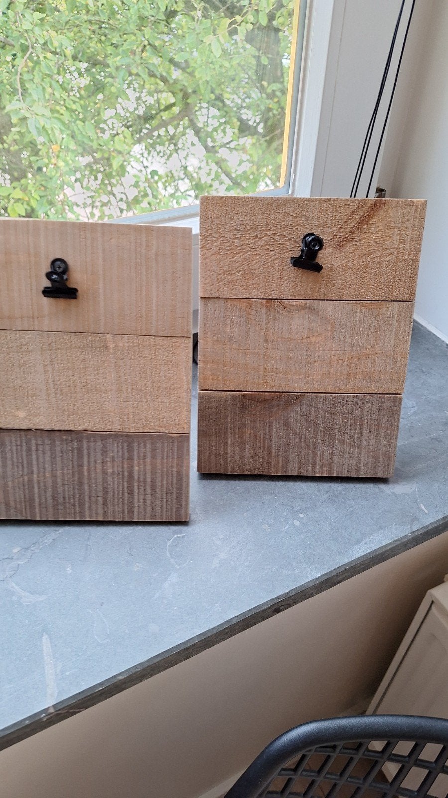 fotolijstjes 2 stuks landelijke stijl., Ophalen of Verzenden
