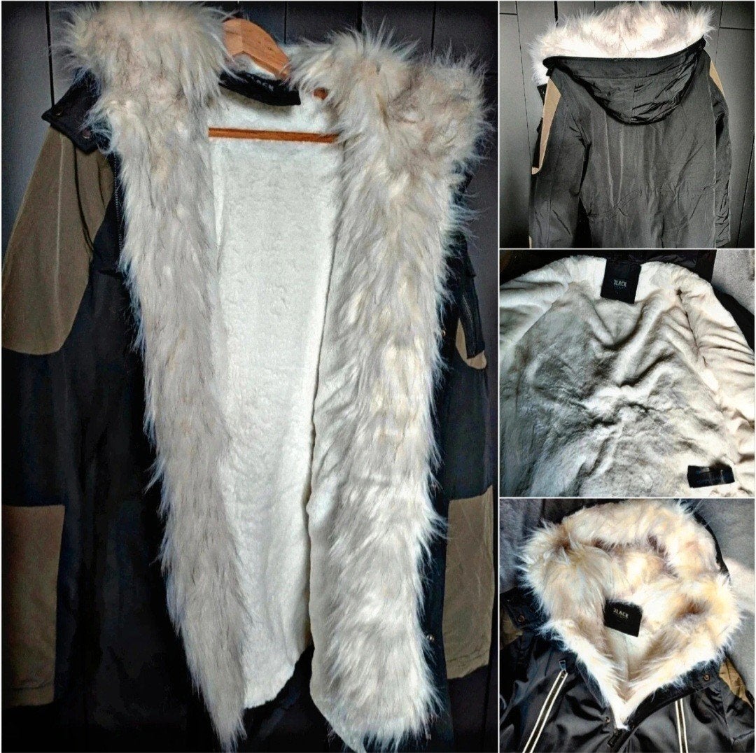 Winterjacket - Black Premium by EMP, Maat 52/54 (L), Zwart, Nieuw, Ophalen