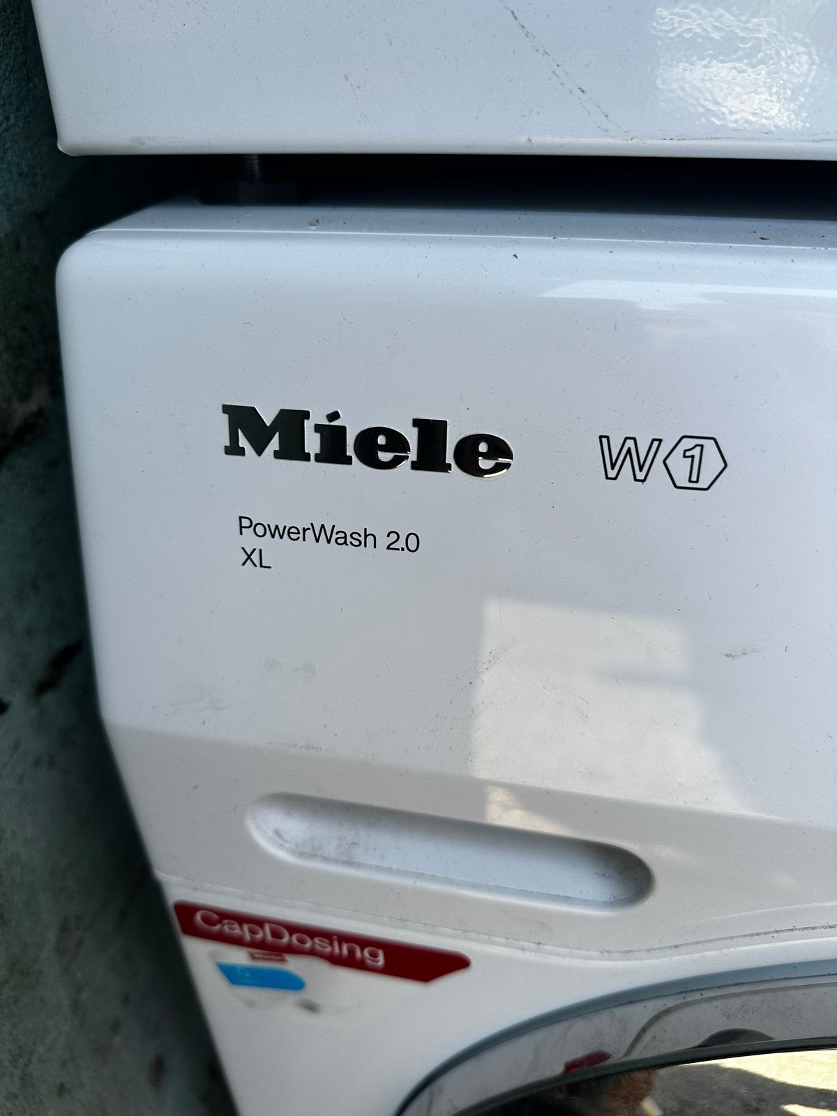 Miele W1 PowerWash 2.0 XL Wasmachine, Witgoed en Apparatuur, Ophalen, 1200 tot 1600 toeren, Gebruikt, 8 tot 10 kg