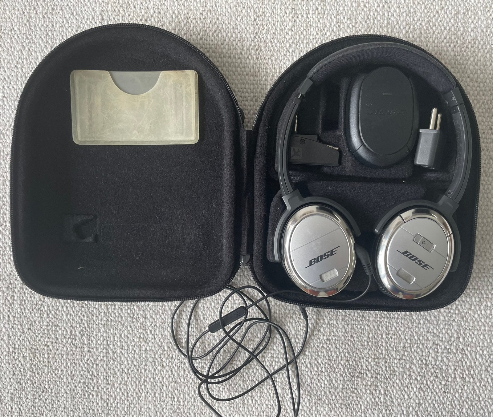Bose QuietComfort 3 (QC3), Audio, Tv en Foto, Koptelefoons, Ophalen of Verzenden, Gebruikt, Op oor (supra aural), Overige merken