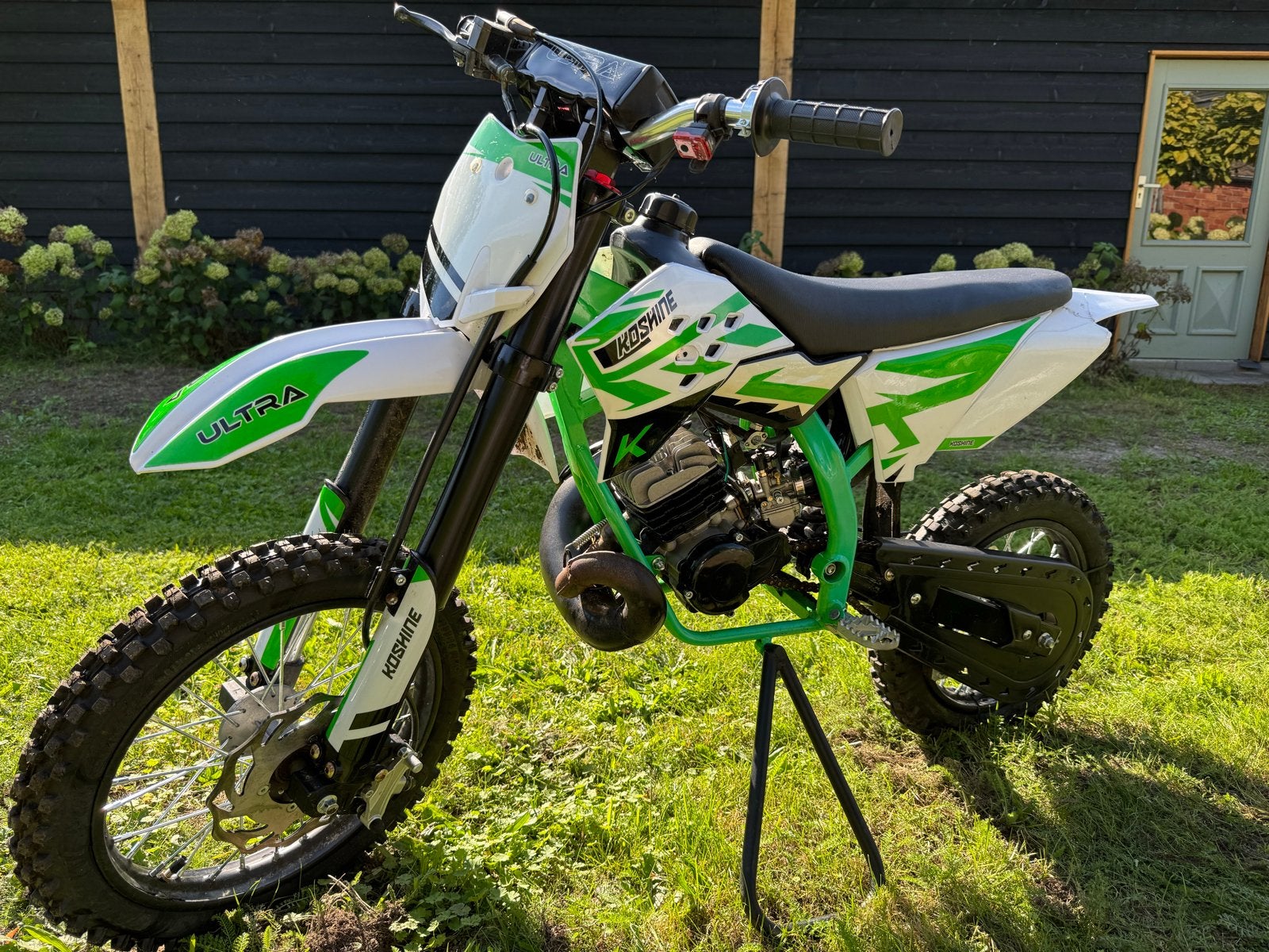 Koshine Ultra Dirtbike - Zo goed als nieuw, Ophalen, Zo goed als nieuw, Schijfrem, Dirtbike