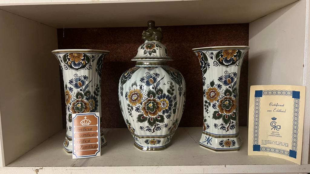 Te koop 3 delig kaststel, Antiek en Kunst, Ophalen