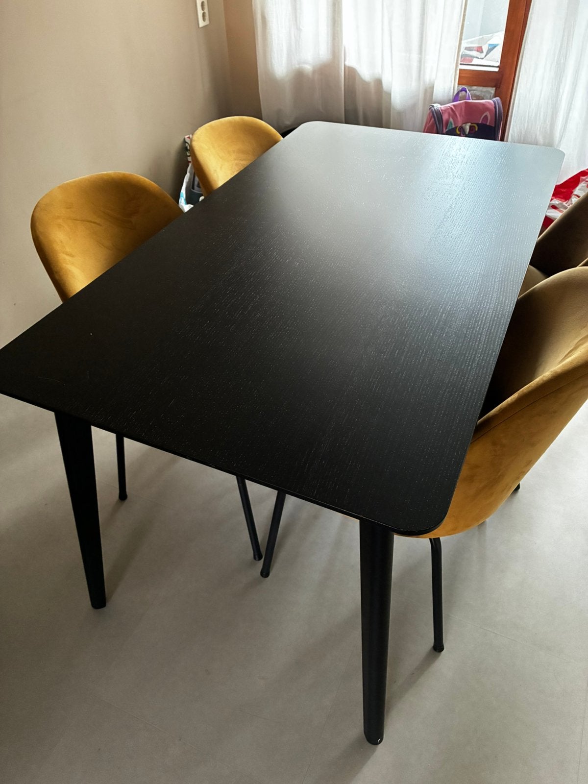 Eettafel Lisabo van IKEA, Huis en Inrichting, Tafels | Eettafels, Ophalen, Gebruikt, Overige materialen, 100 tot 150 cm