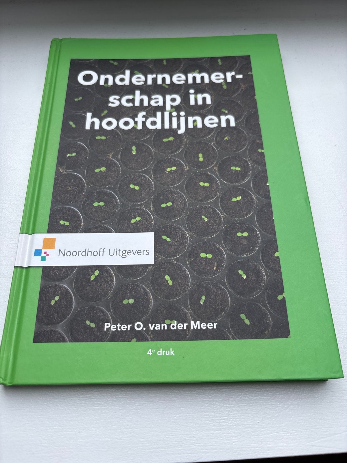 Ondernemerschap in hoofdlijnen - Peter O. van der Meer, Boeken, Ophalen of Verzenden, Gamma, Zo goed als nieuw, HBO