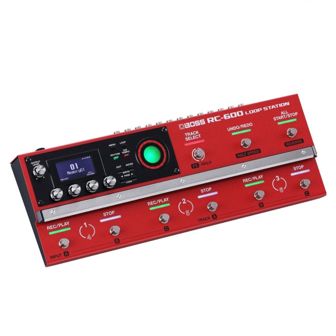 BOSS RC-600 Loop Station met uitgebreide accessoires, Muziek en Instrumenten, Effecten, Ophalen of Verzenden, Zo goed als nieuw