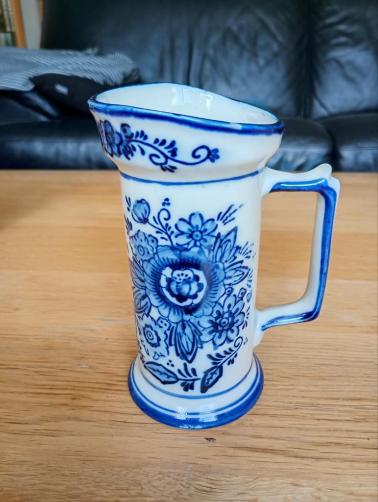 Delfts Blauw Handgeschilderde Kruik - Set van 2, Antiek en Kunst, Antiek | Porselein, Ophalen of Verzenden