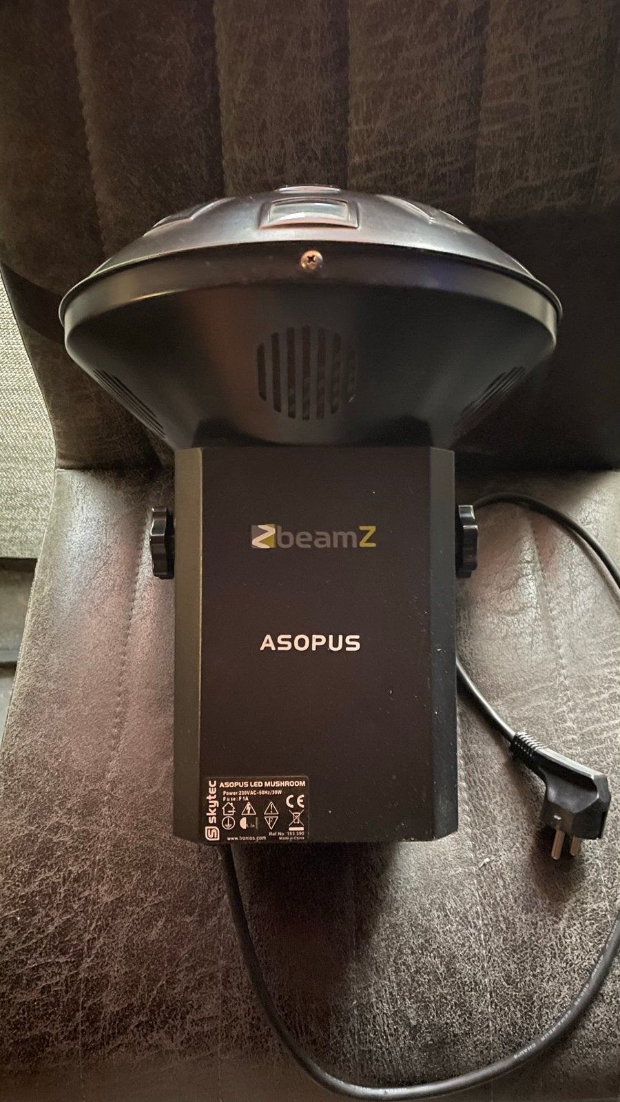 BeamZ Asopus LED Mushroom Lichteffect, Muziek en Instrumenten, Licht en Laser, Zo goed als nieuw, Licht, Geluidgestuurd, Ophalen of Verzenden