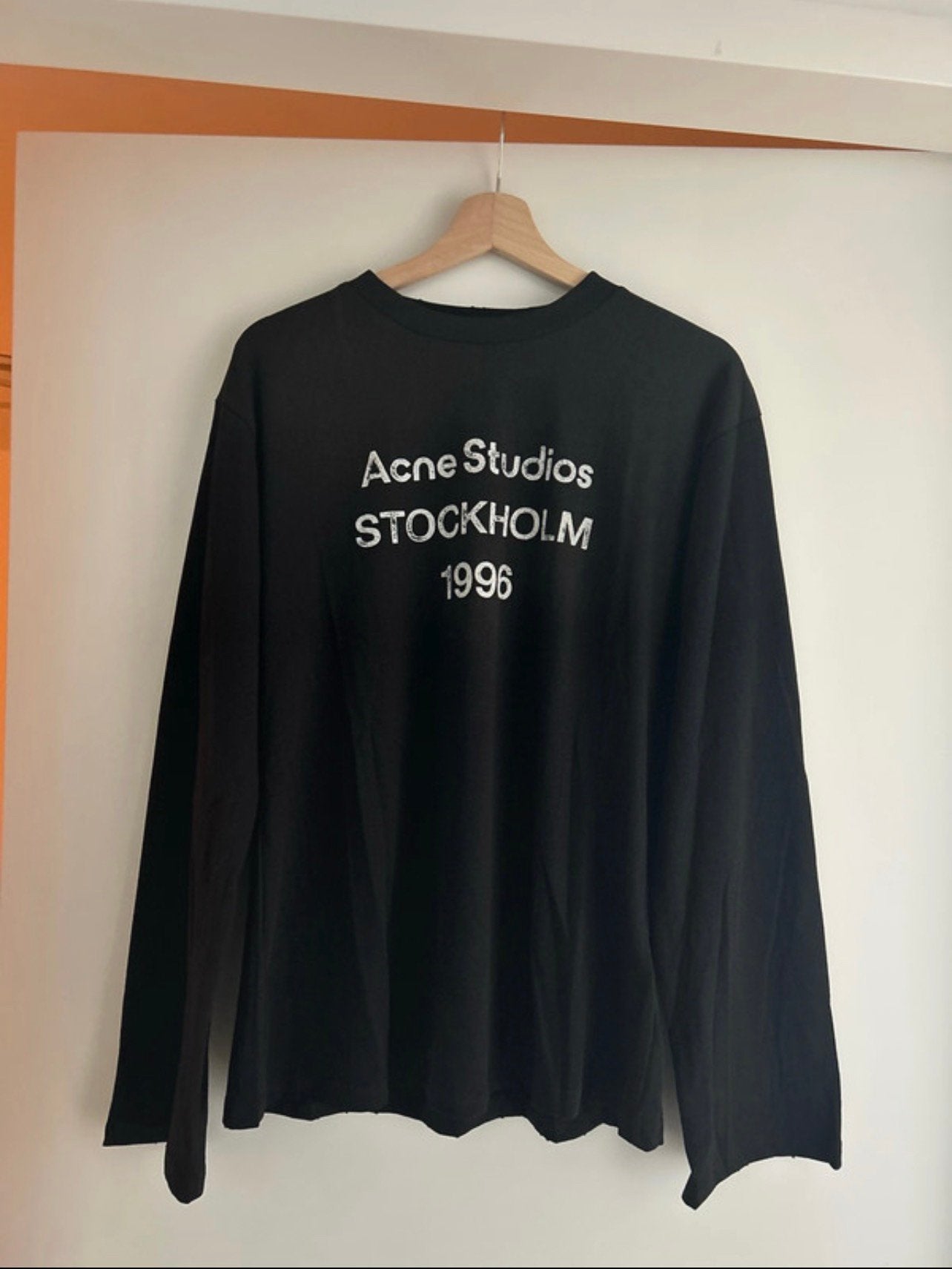 Acne Studios Long Sleeve, Verzenden, Nieuw, Maat 48/50 (M), Zwart