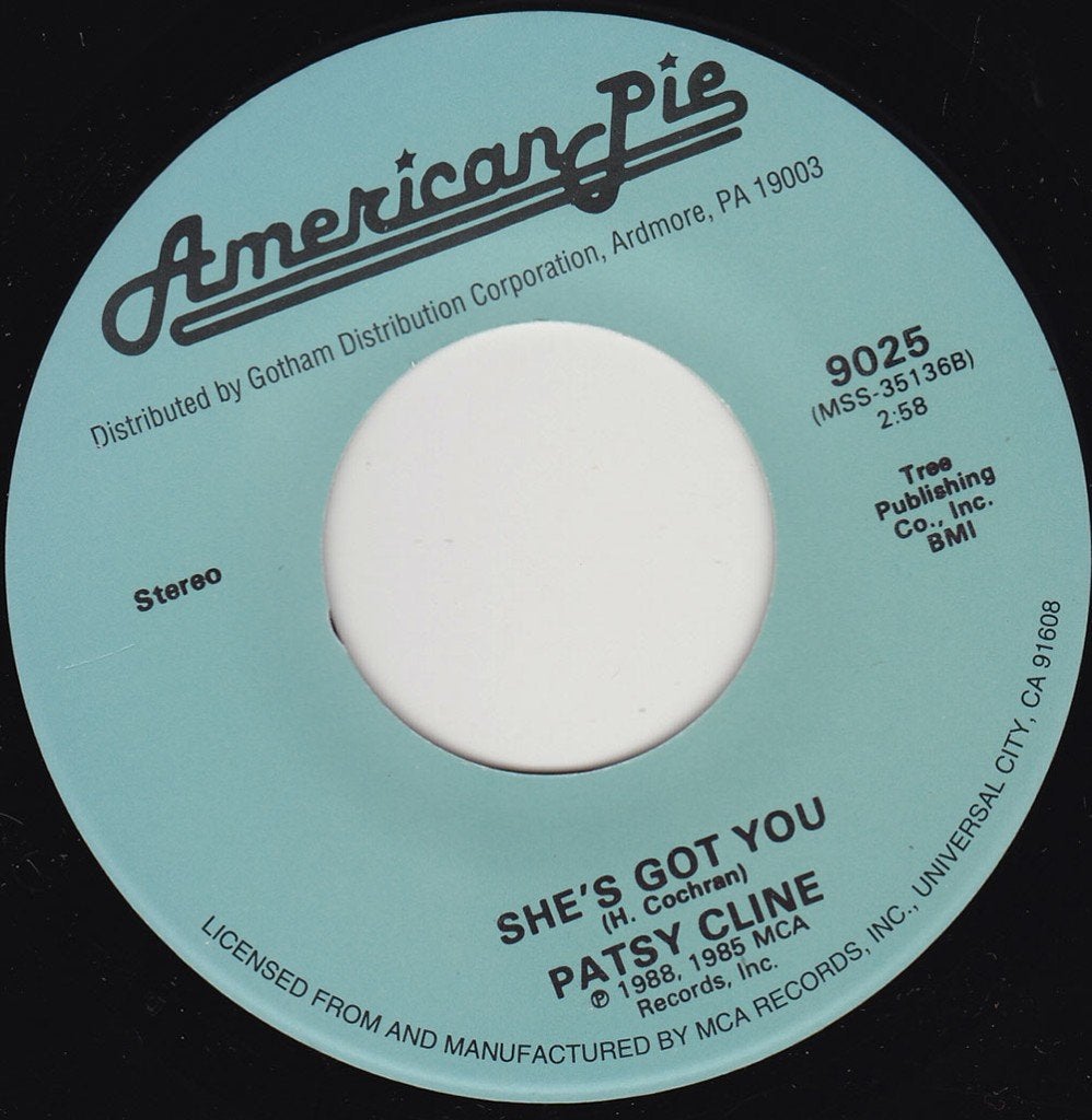 Patsy Cline - She's Got You 7", Cd's en Dvd's, Ophalen of Verzenden, Nieuw in verpakking, 7 inch, Country en Western