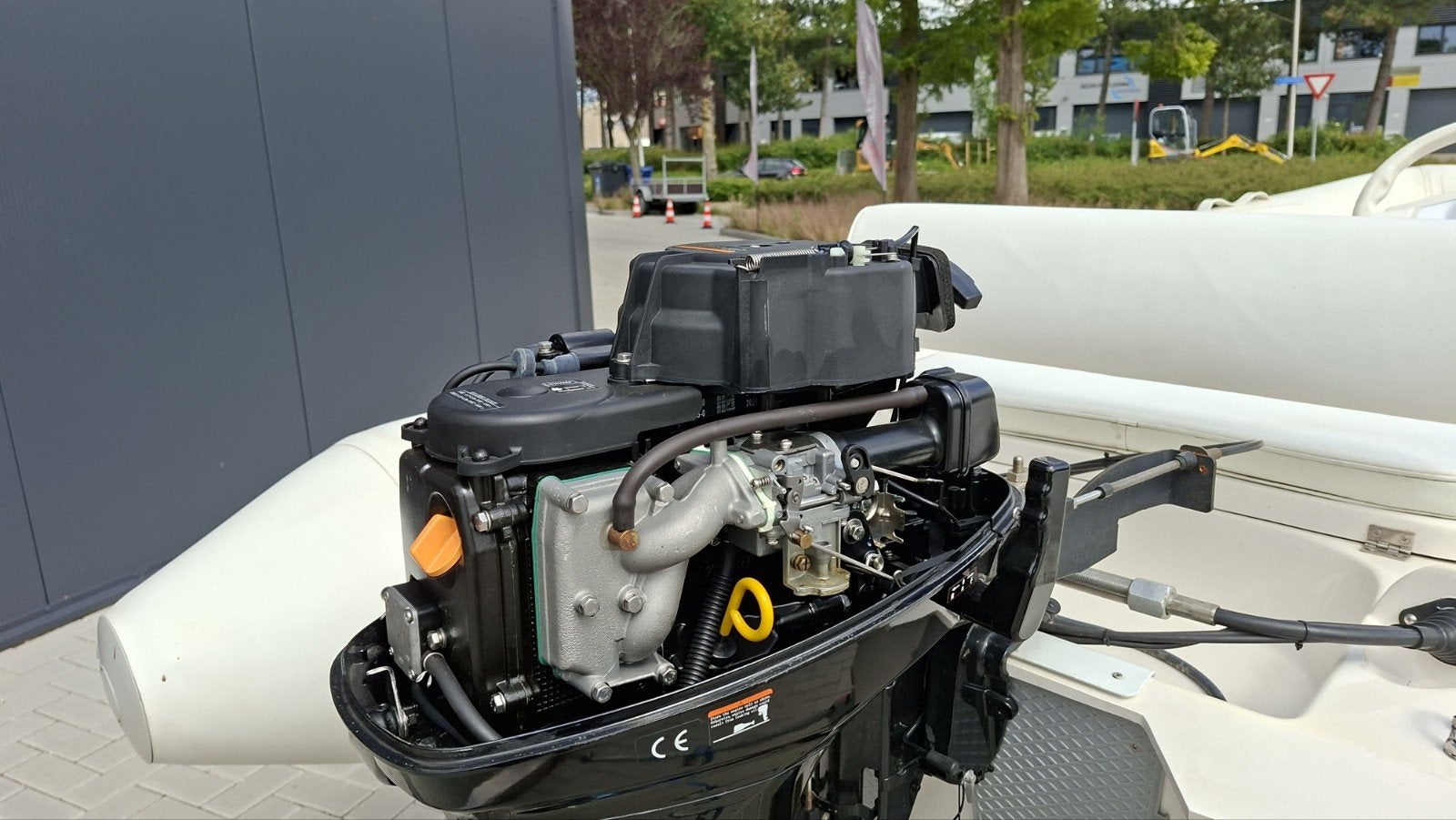 Venus 360 RIB + Parsun 9.8pk 4takt, set uit 2021., Gebruikt, Inclusief motor, Ophalen, Polyester/glasvezel