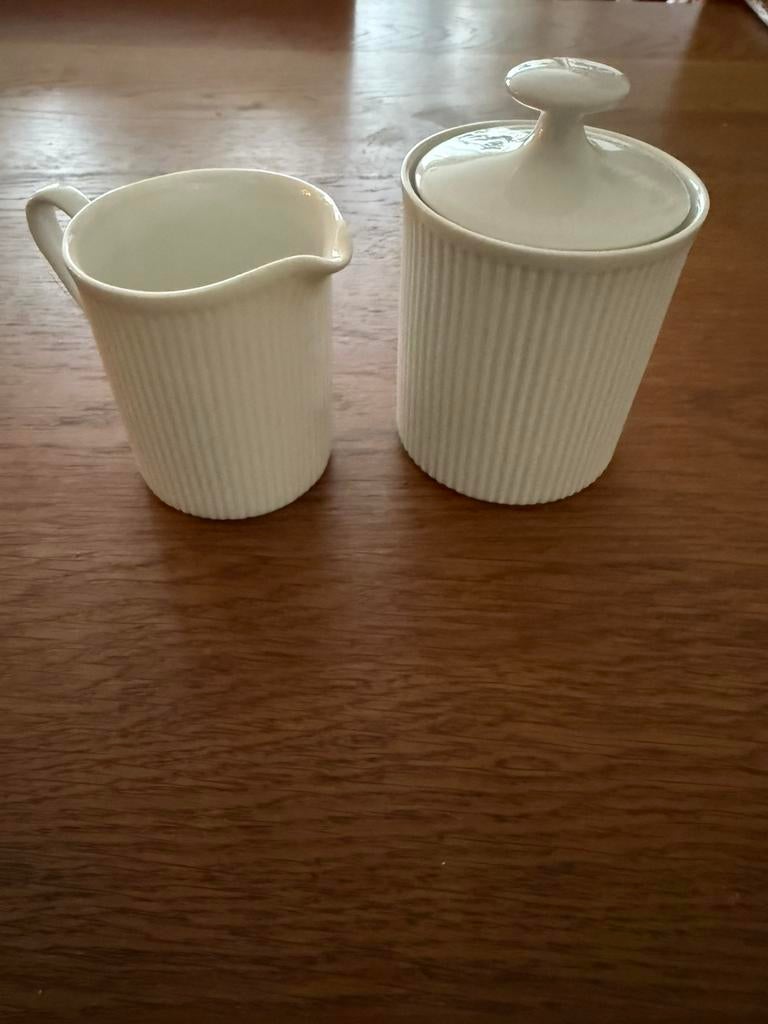 Vintage roomstel Arzberg Cannelee, Ophalen of Verzenden