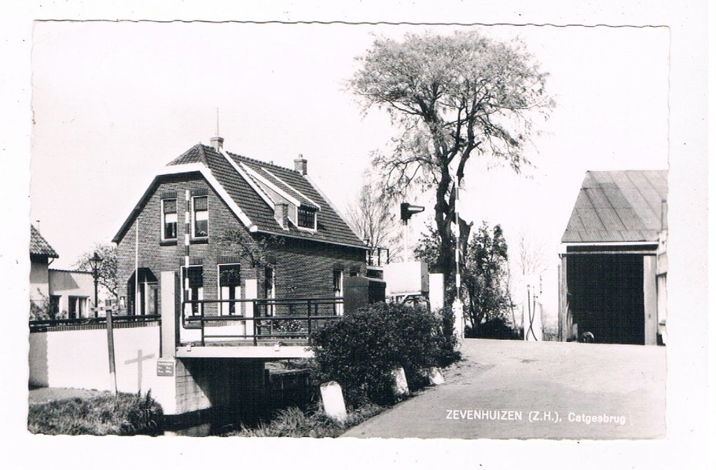 5 / ZEVENHUIZEN: Catgesbrug, Verzamelen, Ansichtkaarten | Nederland, Verzenden, 1960 tot 1980, Gelopen, Zuid-Holland