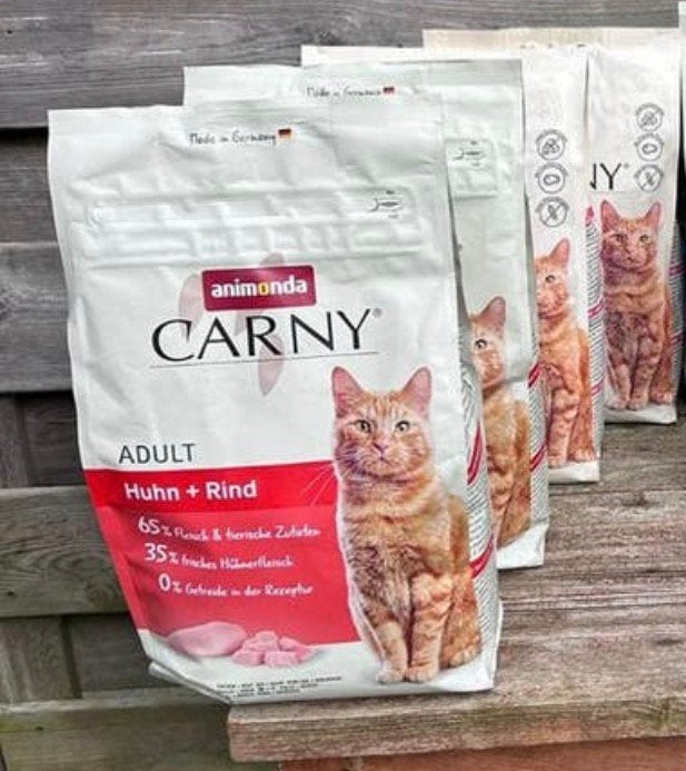 4 zakken animonda carny kattenvoer, Verzenden, Kat