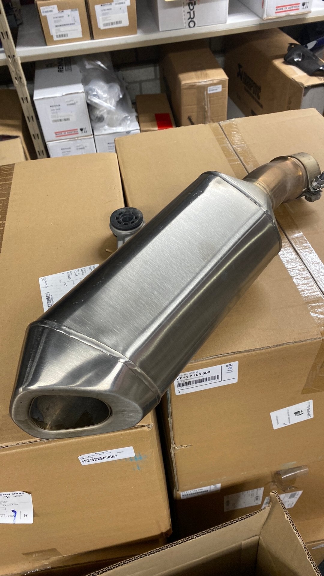 Uitlaatdemper BMW S 1000 XR 2026, Ophalen, Nvt, Nvt, Nvt