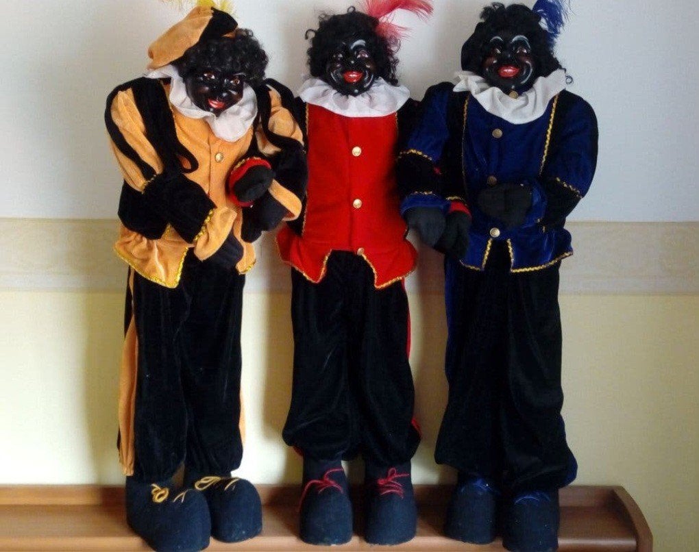 3 Vintage etalage poppen., Diversen, Sinterklaas, Ophalen