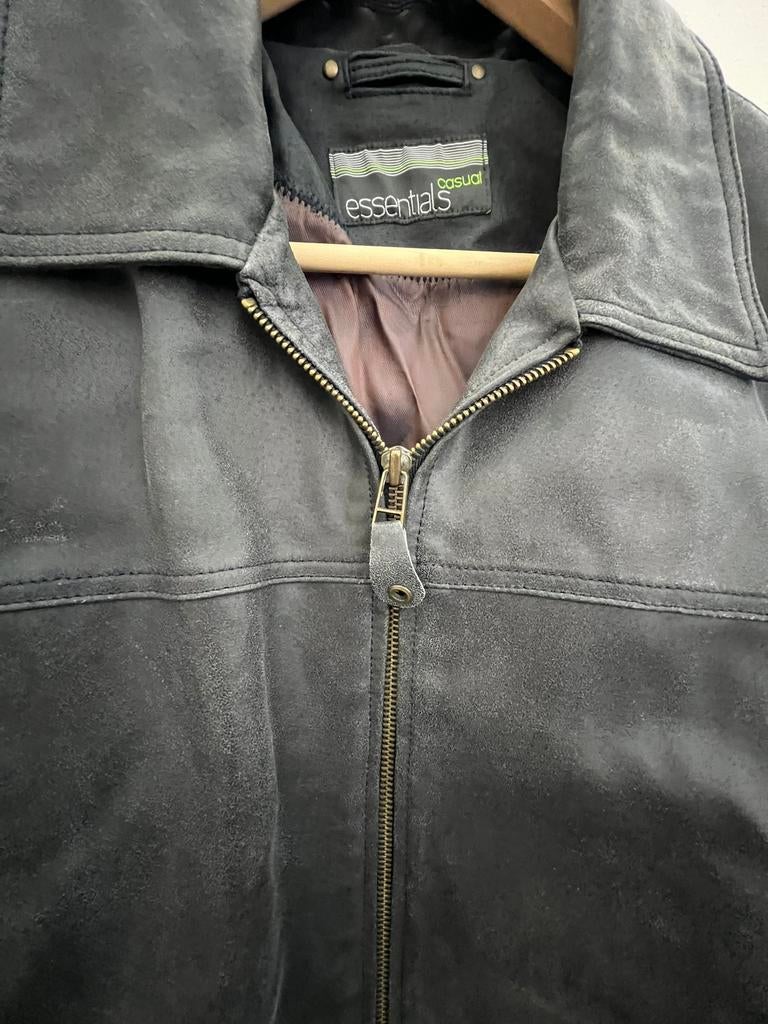 C&A suede Heren jas zo goed als nieuw maat L, Ophalen of Verzenden, Zo goed als nieuw