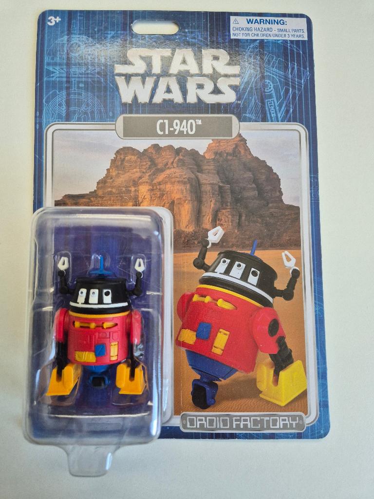 Star Wars Droid Factory Disney D23 Expo C1-940 Astromech, Ophalen of Verzenden, Nieuw, Actiefiguurtje
